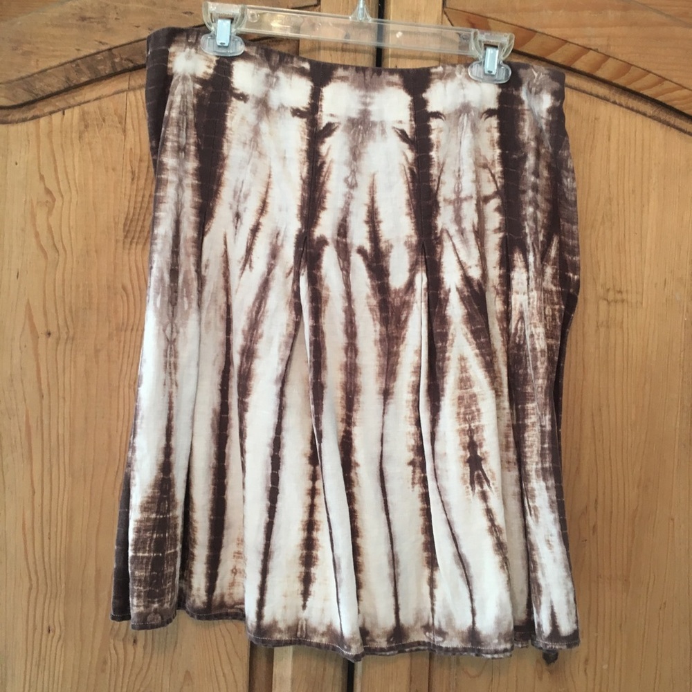 Micheal Kors linen tie dye skirt.